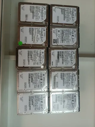 Lote 10 Discos Duros HDD 2.5 320GB Hitachi