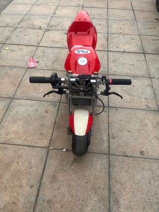 Minimoto Polini Replica Roja y Blanca