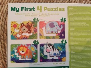 Puzzle Educa My First 4 Puzzles Infantil