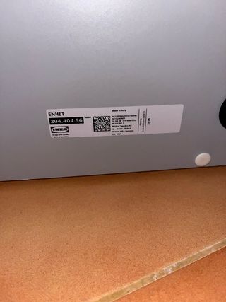 1 Armario Enhet Ikea Blanco