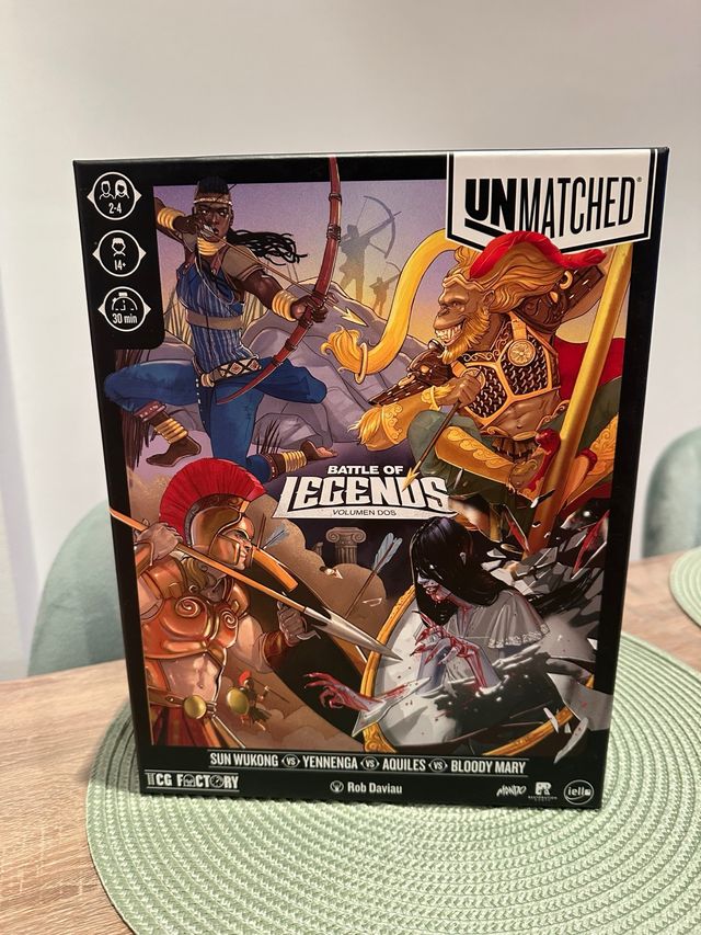 Unmatched Batalla de Leyendas Vol 2