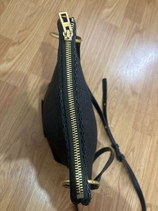 Bolso Bimba y Lola Negro Tejido