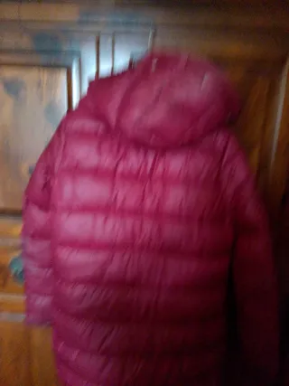 Piumino lungo bordeaux Shamatex Kft. Tg M