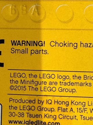 Lego Llavero LED Lite Minifigure