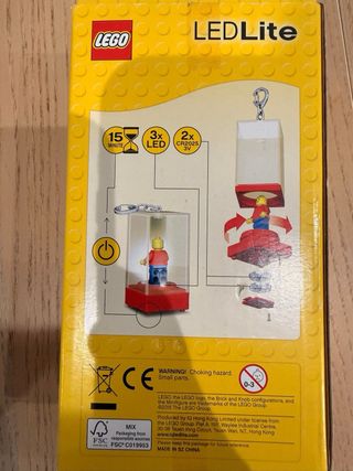 Lego Llavero LED Lite Minifigure