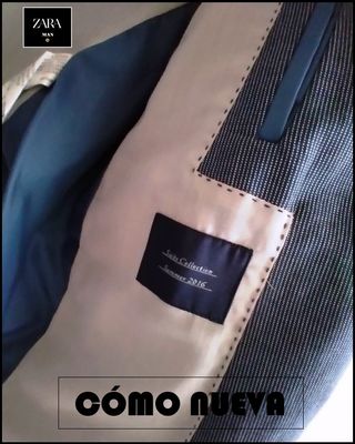 Americana Zara Man Primavera/Verano (Cómo Nueva)