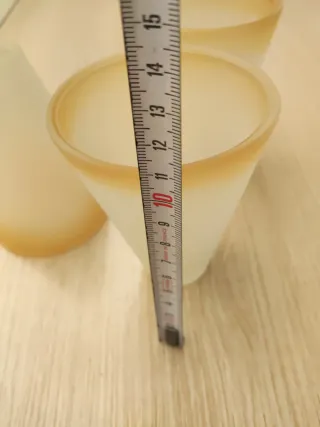 Tulipas de cristal para lámpara