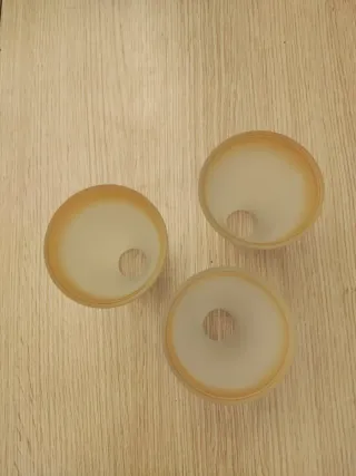 Tulipas de cristal para lámpara