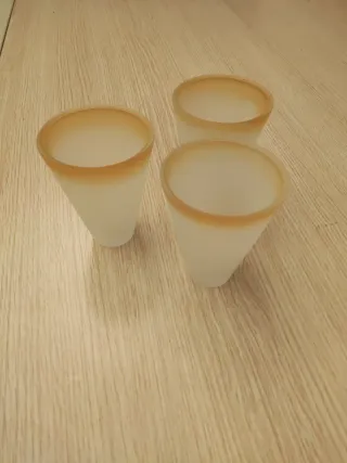 Tulipas de cristal para lámpara