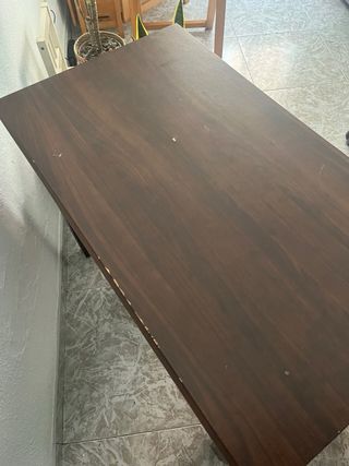 Mesa escritorio madera marrón
