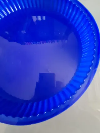 Molde Tarta Redondo Silicona Azul