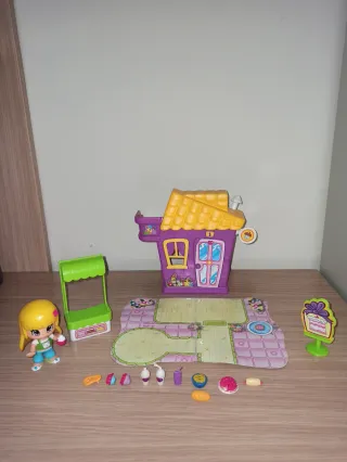 Heladería Pinypon con figura y perrito