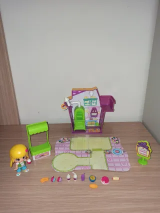 Heladería Pinypon con figura y perrito