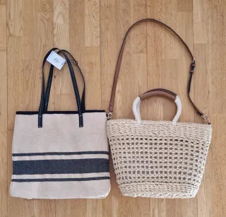 2 Bolsos Stradivarius y Parfois Nuevos