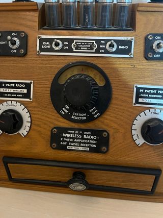 Radio vintage Spirit of St. Louis – Funciona perfectamente