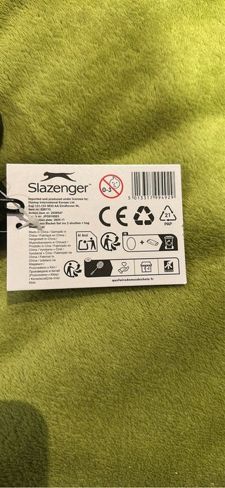 Raquetas de bádminton nuevas con funda