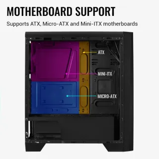 Caja PC Cylon con Cristal Templado