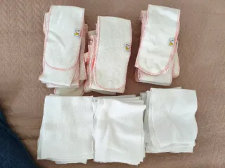 Pack, lote pañales de tela varios modelos