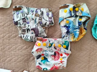 Pack, lote pañales de tela varios modelos