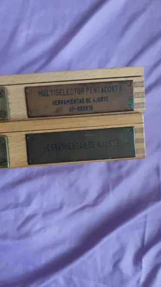 2 Cajas de Herramientas de Ajuste