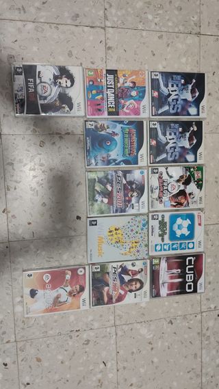 Lote 12 Juegos Nintendo Wii