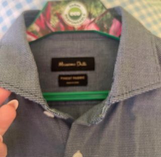 Camisa Massimo Dutti Azul Talla M