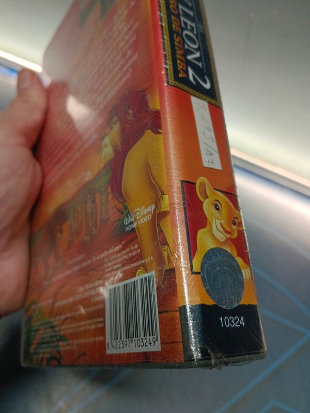 Película VHS , El Rey León 2, El Tesoro de Simba, nueva precintada