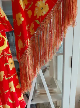 Falda Rociera con Mantoncillo y Pendientes