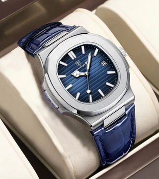 Reloj BODAG Analógico Cuarzo Azul/Plata