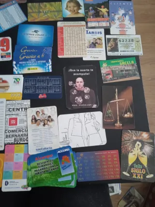 Lote de Calendarios de Bolsillo