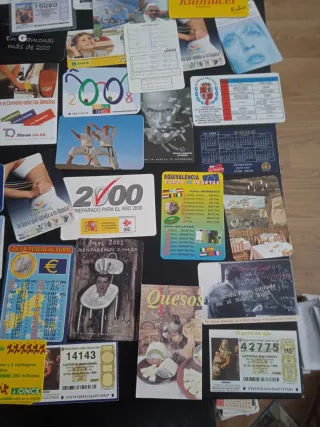 Lote de Calendarios de Bolsillo