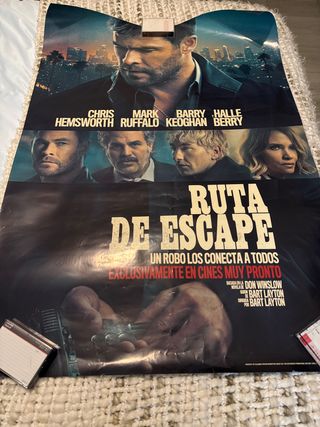 Póster Película Ruta de Escape