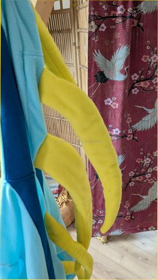 Pijama Kigurumi Azul y Amarillo