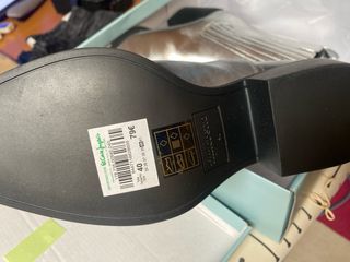 Botines Tintoretto Plata Talla 40 Nuevos