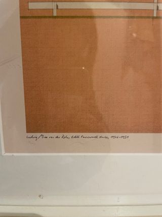 Lámina decorativa arquitectura moderna mies van d