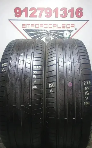 235 55 18 V PIRELLI RUEDA AL 90% DE VIDA UTIL