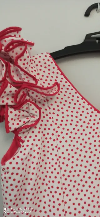 Traje de flamenca con lunares