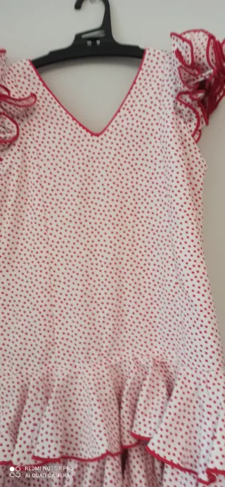 Traje de flamenca con lunares