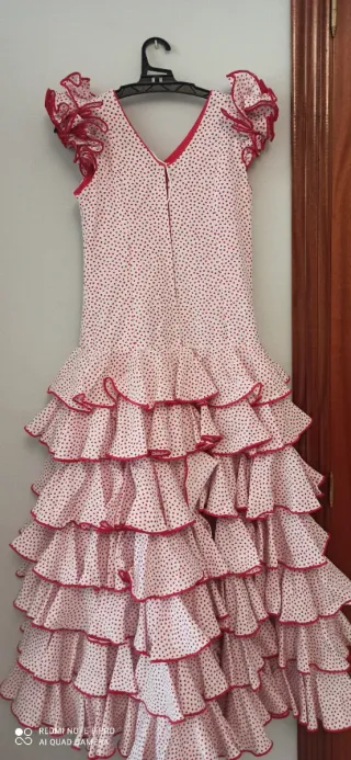 Traje de flamenca con lunares