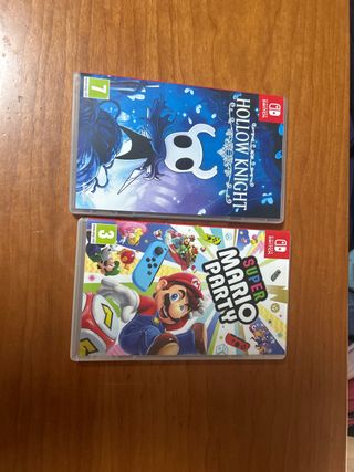 Juegos Nintendo Switch: Hollow Knight y Mario Part
