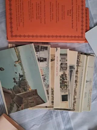 Reproducción 25 viejas postales Triana, Sevilla.