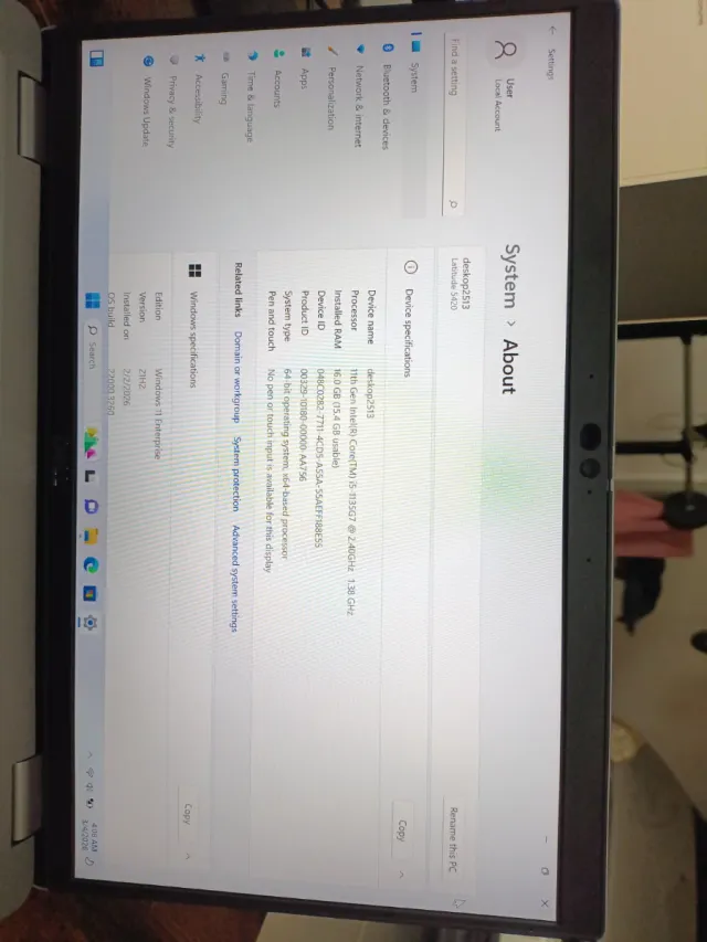 Dell Latitude Laptop Plata