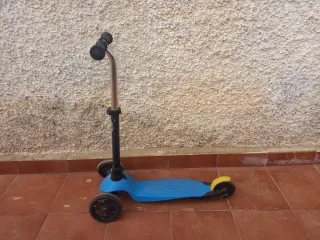 Patinete infantil 3 ruedas, decathlon