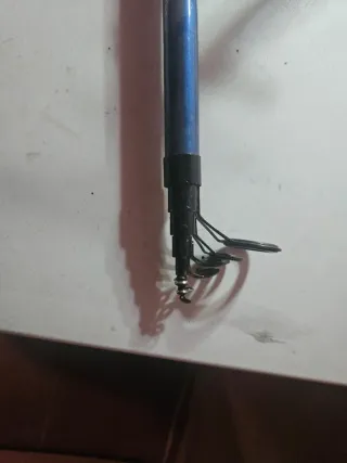 Caña de pescar y carrete