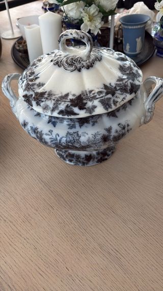 Vajilla Rörstrand antigua 3 piezas