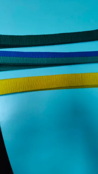 Cinturones Taekwondo Daedo 5 cada uno.