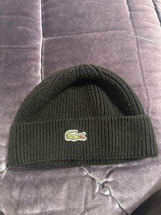 Gorro Lacoste Negro
