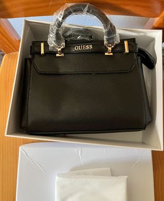 Bolso de mano Guess Negro