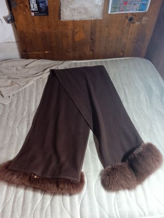 Cappotto Lana Vergine Marrone Taglia 46