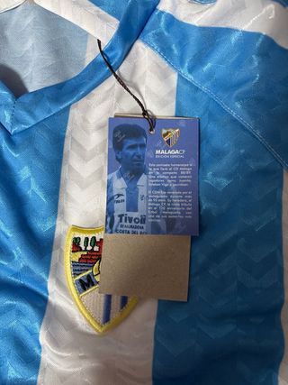 Camiseta Málaga CF Hummel 120 Aniversario